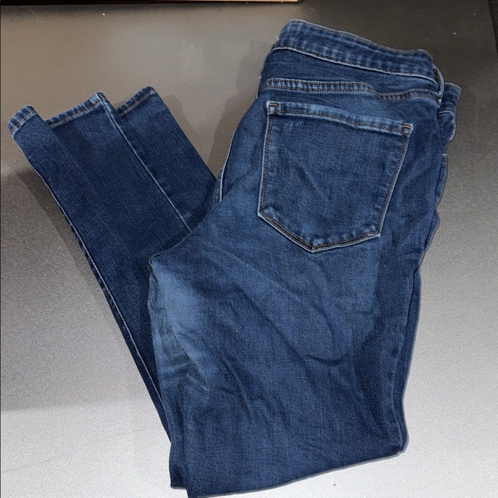 Old Navy Dark Blue Women's Skinny Jeans